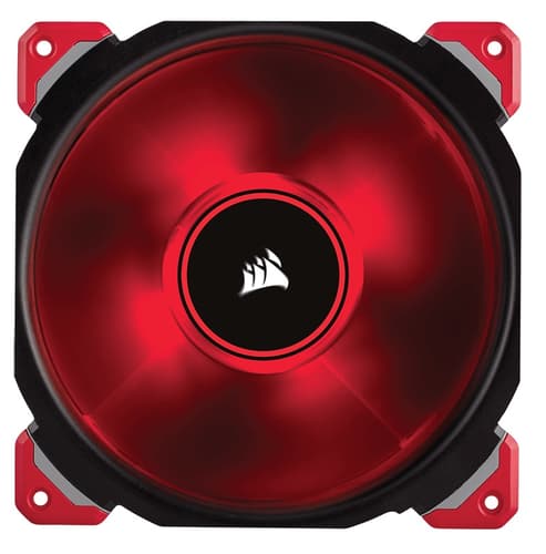 Corsair ML140 Pro Red LED 140mm PWM Cabinet Fan (Single Pack)